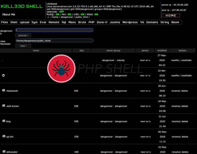 K2ll33d Shell