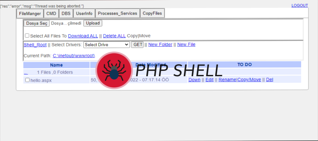 ASPX Private Shell