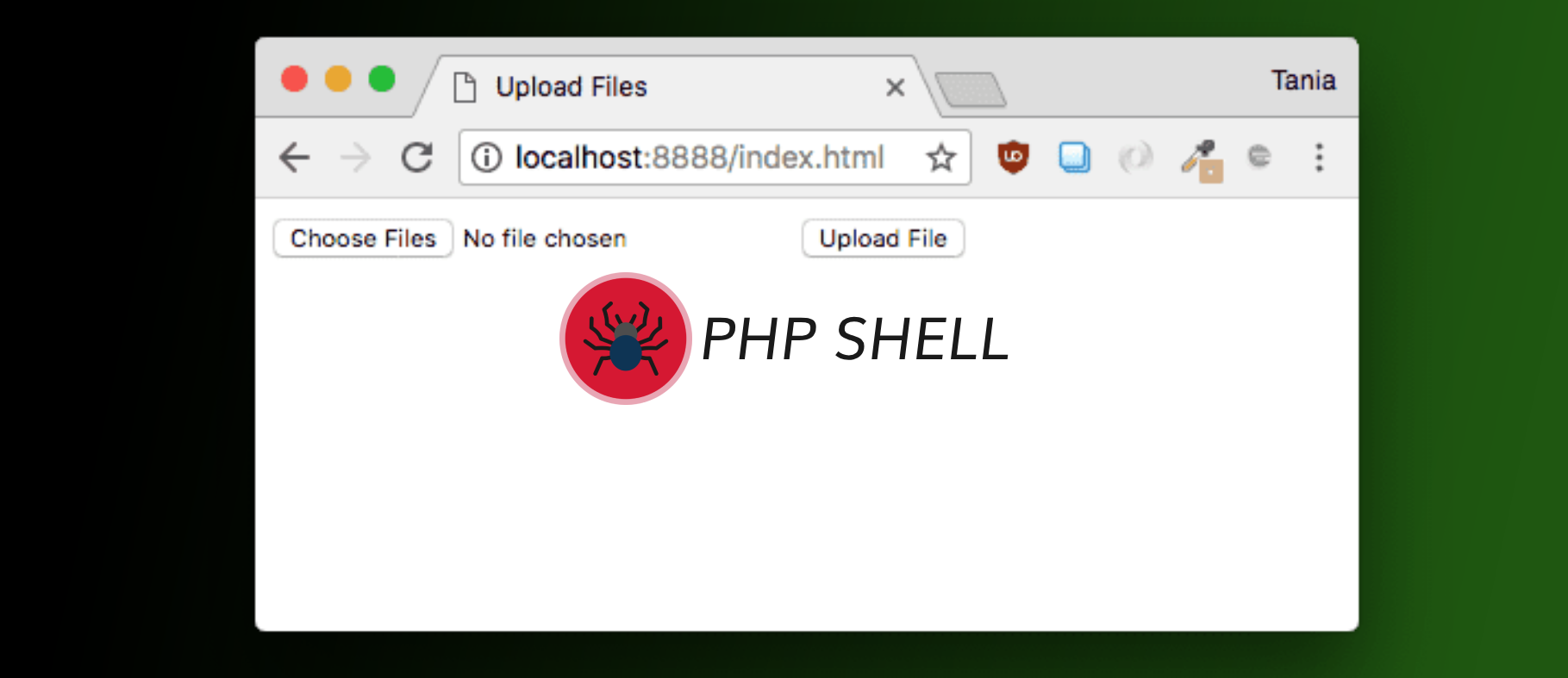 Upload PHP Shell