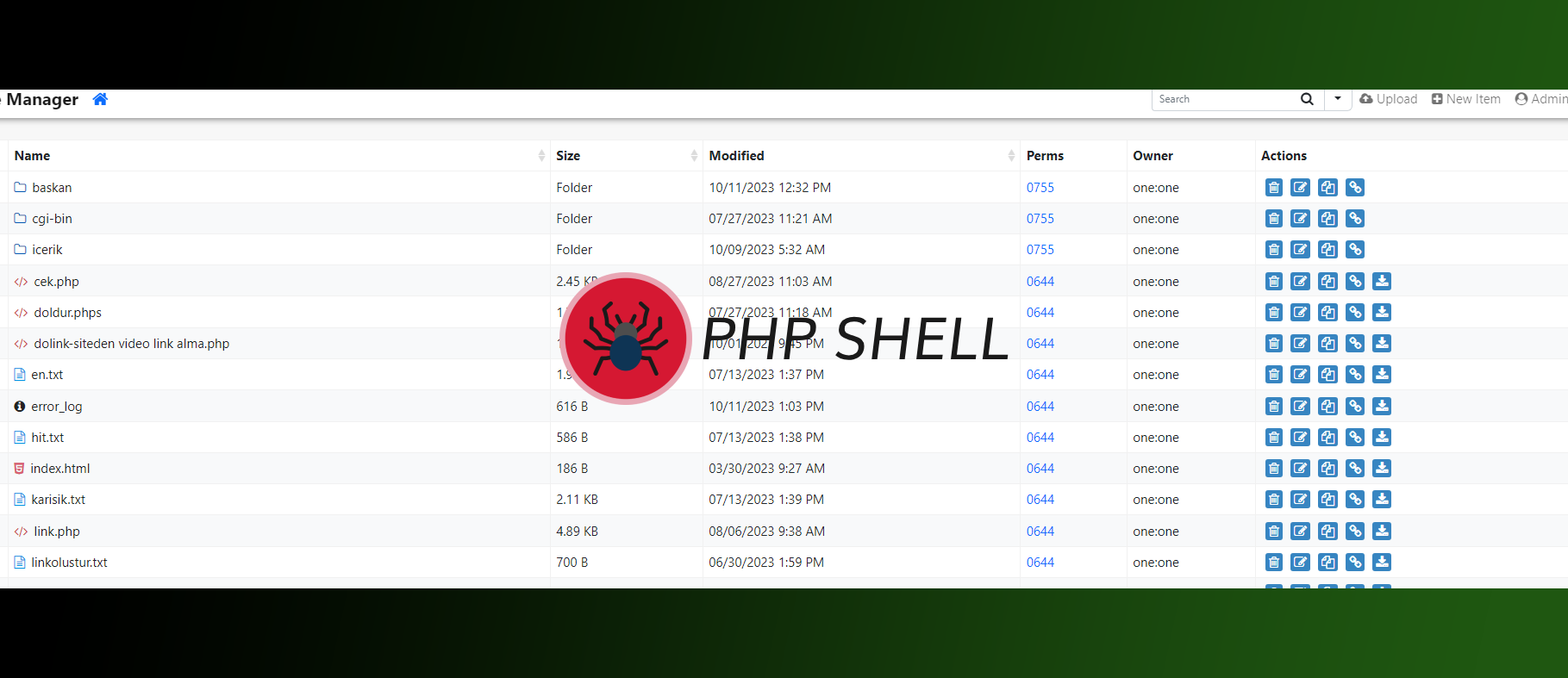 Tiny File Manager